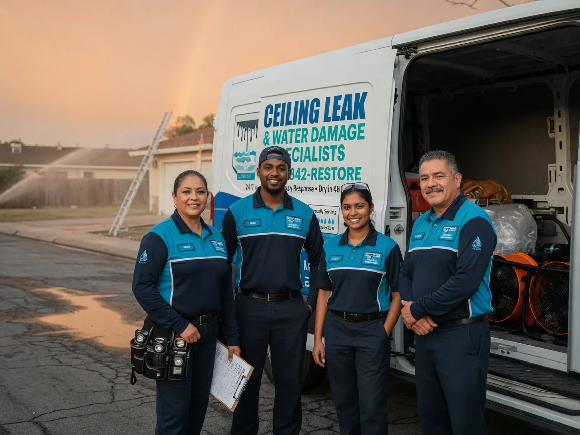 Ceiling Leak Cleanup company in Langdon, ND